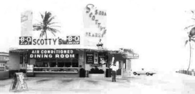 1963 - Scotty's Drive-In Restaurant at 16301 Collins Avenue (A1A), Sunny Isles