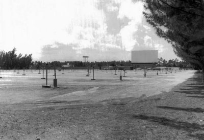 1965 - the Dixie Drive-In Theatre at 14601 S. Dixie Highway (US 1), Miami