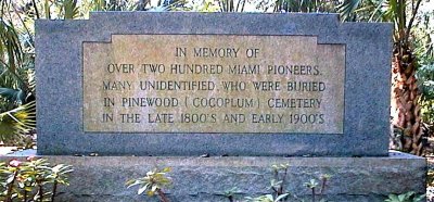 Pinewood (Cocoplum)  Cemetery, Coral Gables