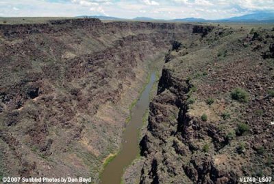 2007 - the Rio Grande River under US 64 west of Taos