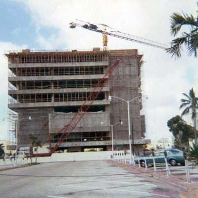 1970 - Miami Beach First National Bank under construction
