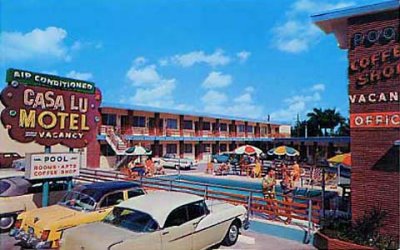 1950s - the fabulous Casa Lu Motel in Hialeah