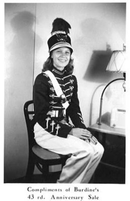 1941 - Rose Farrell in her Miami Edison Cadet uniform