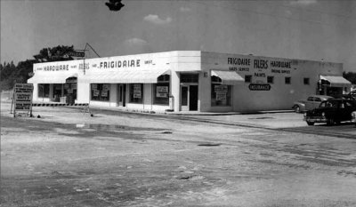 1951 - Filers Hardware store on the southwest corner of NW 7 Avenue and 95 Street, Miami