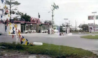 1965 - a Kayo gas station on Bird Road east of the Palmetto