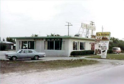 1965 - Ole Hickory Bar B-Q on Bird Road and SW 75 Avenue, Miami