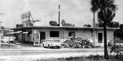 1968 - Ole Hickory Bar B-Q on Bird Road at SW 75 Avenue, Miami