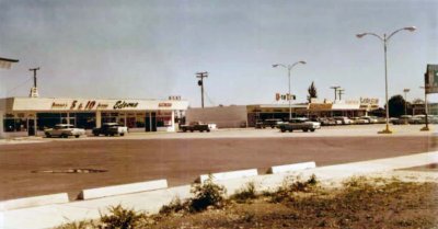 1965 - a strip shopping center at 10961 Bird Road, Miami