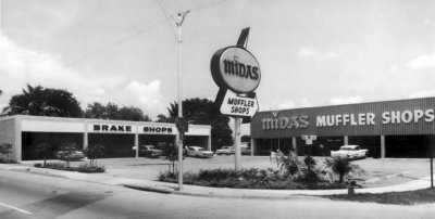 1967 - Midas Mufflers Shops at NW 79 Street and 5 Court, Miami