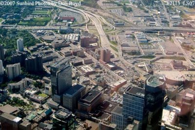 The western part of downtown Minneapolis