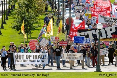Anti-Iraq War March on the State Capitol at St. Paul, Minnesota