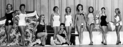 1957 - Miss Florida Pageant - left half of image