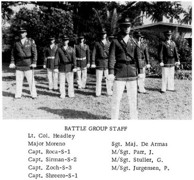 1962 - Battle Group Staff for the Miami Military Academy