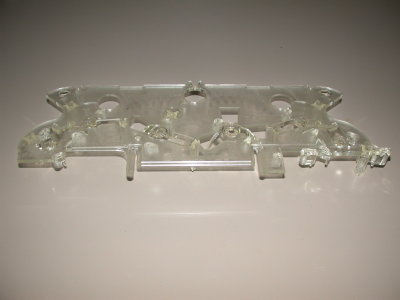 clear PC part, 0.35 lbs