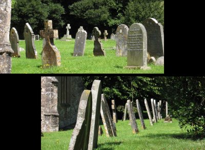 ..and British country churchyards