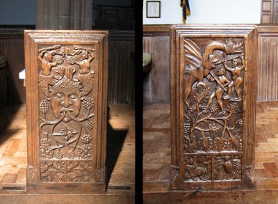..and last not least famous carved bench ends