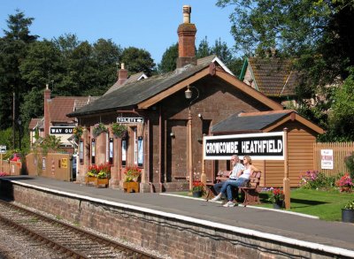 Wow! Crowcombe has a wonderful station