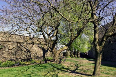 Garden, Stirling Castle, Stirling, Scotland.