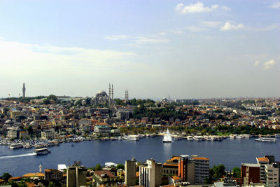 View from Galata Tower - across the Golden Horn