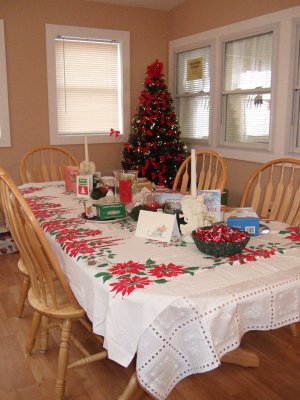 Holiday table