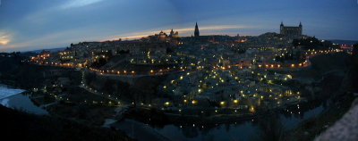 Toledo at night (Spain)