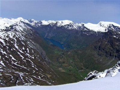 Geirangerfjord from Dalsnibba