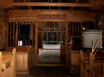 Olden church interior