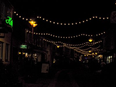 Breisach christmas street lights