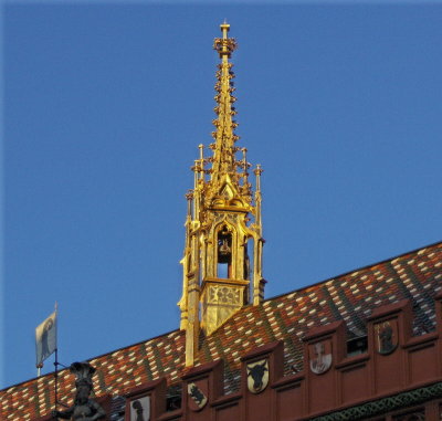 Golden bell tower