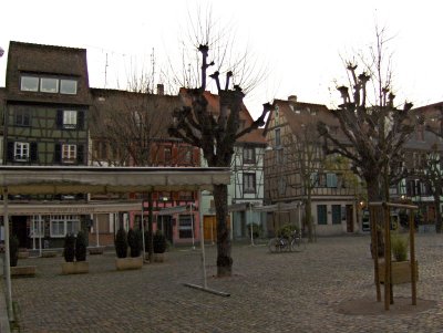 A square in Strasbourg