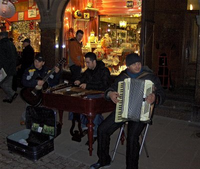 Street musicians