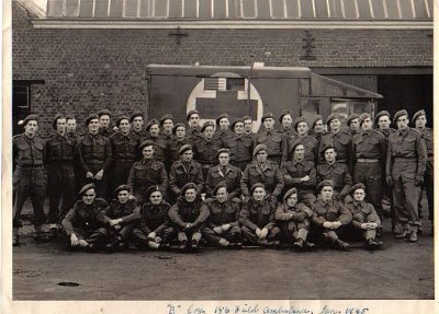 Dad's Field Ambulace Company WW11 1945