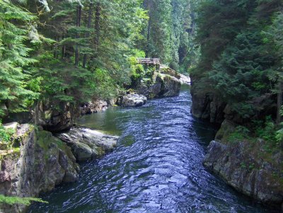 SALMON HATCHERY GORGE . 1