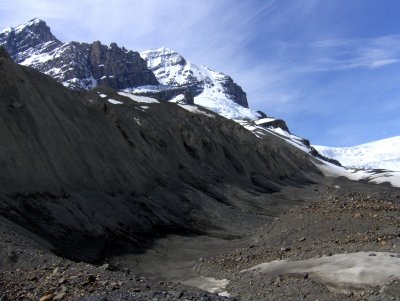 APPROACHING ATHABASCA GLACIER