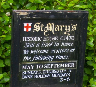 ST MARY'S NOTICEBOARD