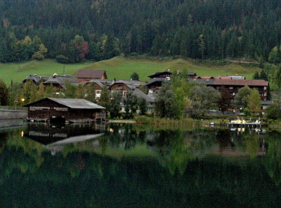 THE BOATHOUSE AT DAWN