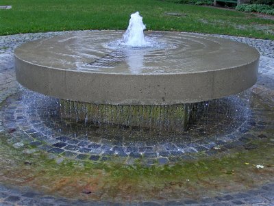 A FOUNTAIN BY SANDAUER TOWER   691