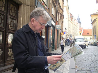 Tourist in Prag