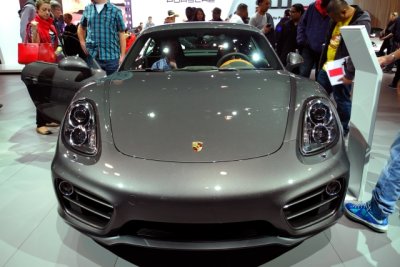 2014 Porsche Cayman at New York International Auto Show (6285)