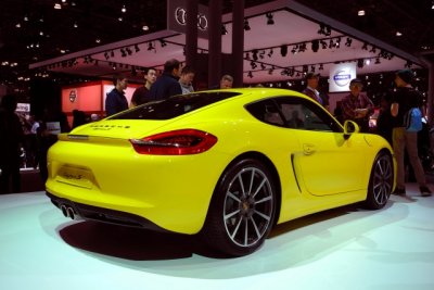 2014 Porsche Cayman S at New York International Auto Show (6303)