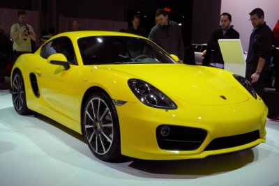 2014 Porsche Cayman S at New York International Auto Show (6306)
