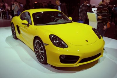 2014 Porsche Cayman S at New York International Auto Show (6314)