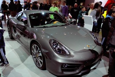 2014 Porsche Cayman at New York International Auto Show (6317)