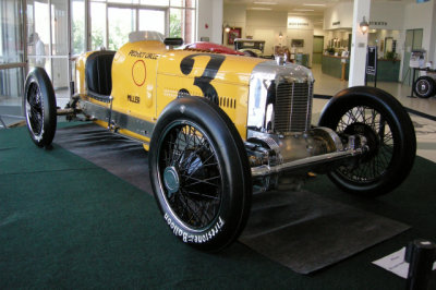 1927 Miller Front-Drive Indy Race Car, winner of 1930 Indianapolis 500. ISO 400, 1/87.8 sec., f/3.