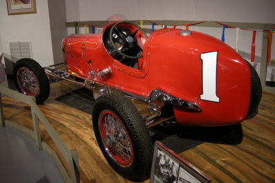 1931 Clyde Adams Special with 4-cylinder Offenhauser engine. ISO 100, 1/2.8 sec., f/2.7.