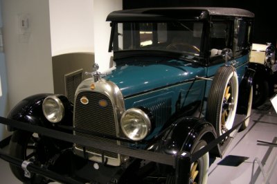 1927 Whippet Model 96 Sedan. ISO 200, 1/4.7 sec., f/2.7.