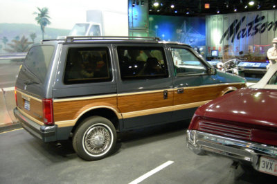 1986 Dodge Caravan. At the end of the 20th century, minivans became a symbol of suburbia.