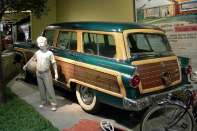 The station wagon became a symbol of postwar suburban life.
