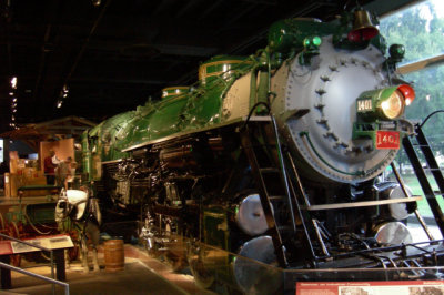 The Southern Railway's 1401 locomotive -- 90 feet long, 280 tons.