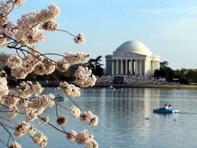... sits on one side of the Tidal Basin.